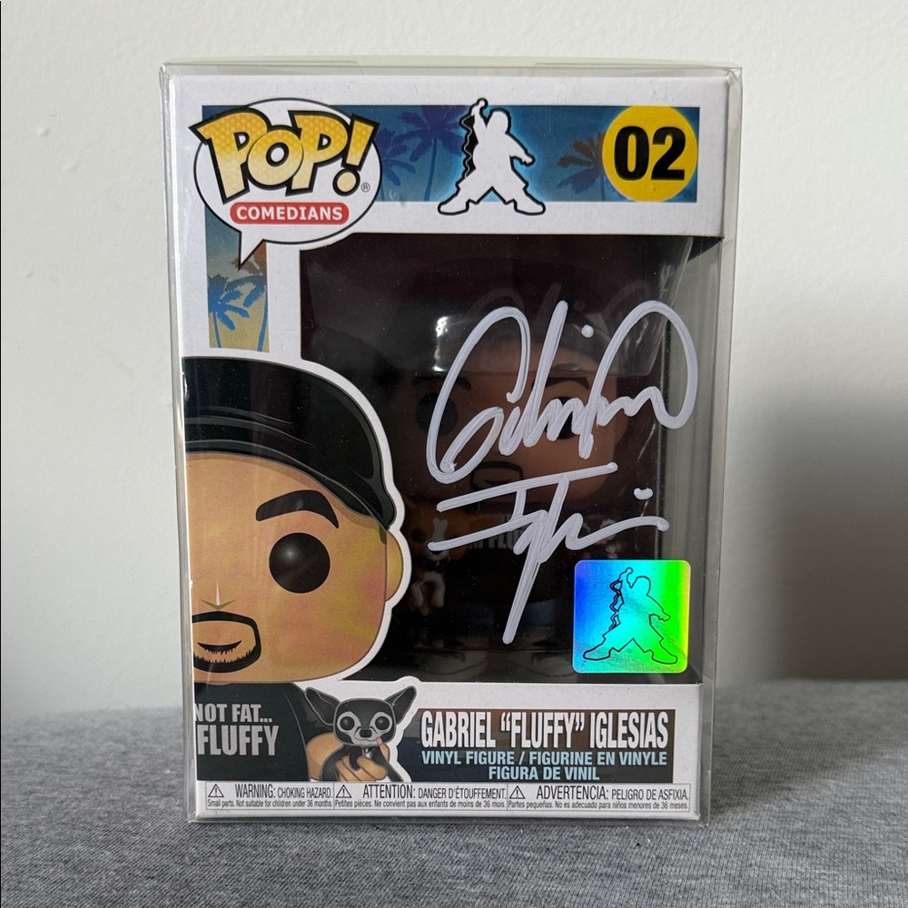 Funko Pop! Gabriel Iglesias Figure with Black and White Details